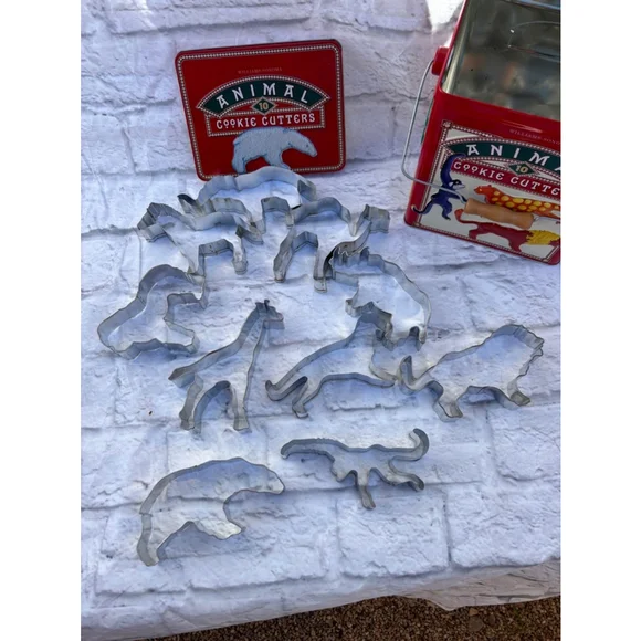 Vintage Williams Sonoma Animal Cookie Cutters Set - Picture 2 of 7